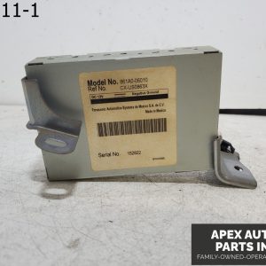 OEM 2010 Toyota Camry 2.5L COMPUTER MULTIMEDIA INTERFACE 861A0-06010