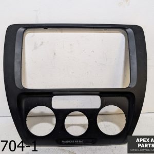 OEM 2011-2014 Volkswagen Jetta 1.8L Radio Climate Dashboard Bezel Trim Black