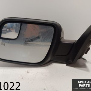 OEM 2011-2015 Ford Explorer Left Driver Side Rear View Mirror Manual Fold Black