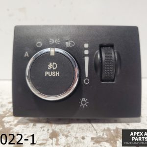 OEM 2011-2021 Jeep Grand Cherokee 5.7L Front Dashboard Headlight Switch