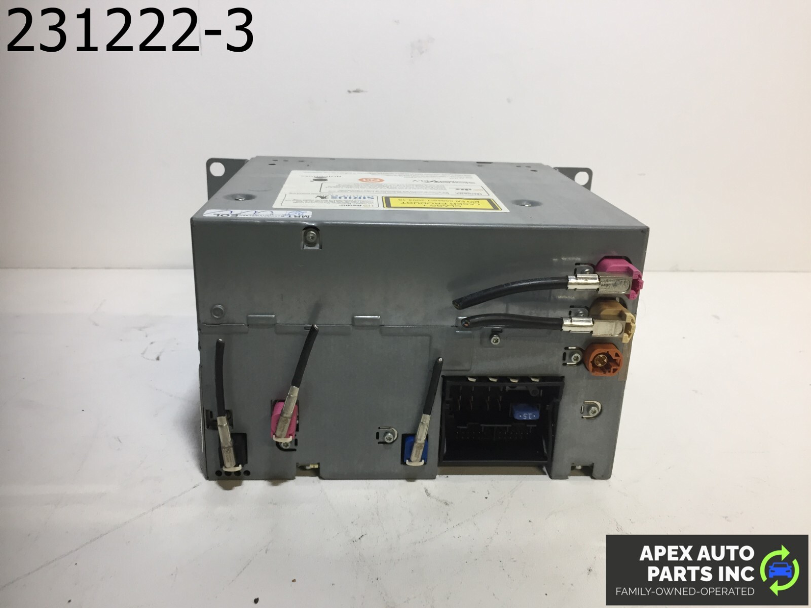 OEM 2011 BMW 550i AM FM Radio Player Navigation Head Unit 1356 - Image 5