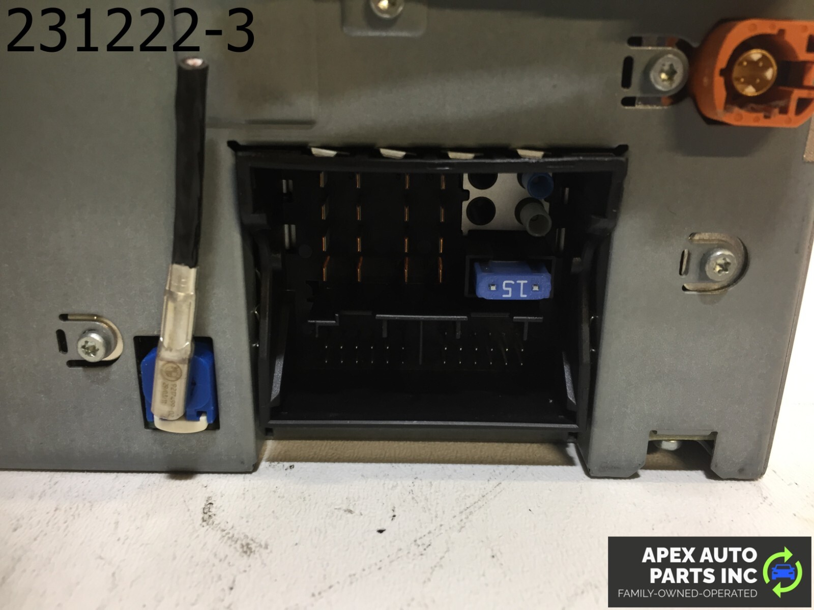 OEM 2011 BMW 550i AM FM Radio Player Navigation Head Unit 1356 - Image 8