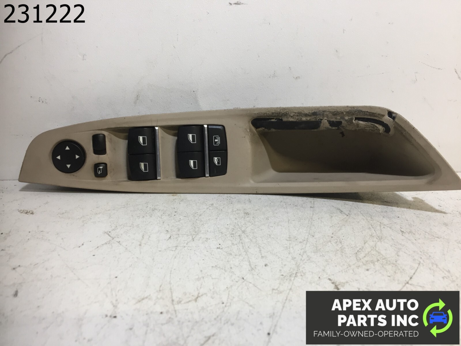 OEM 2011 BMW 550i Driver Front Left Master Window Switch