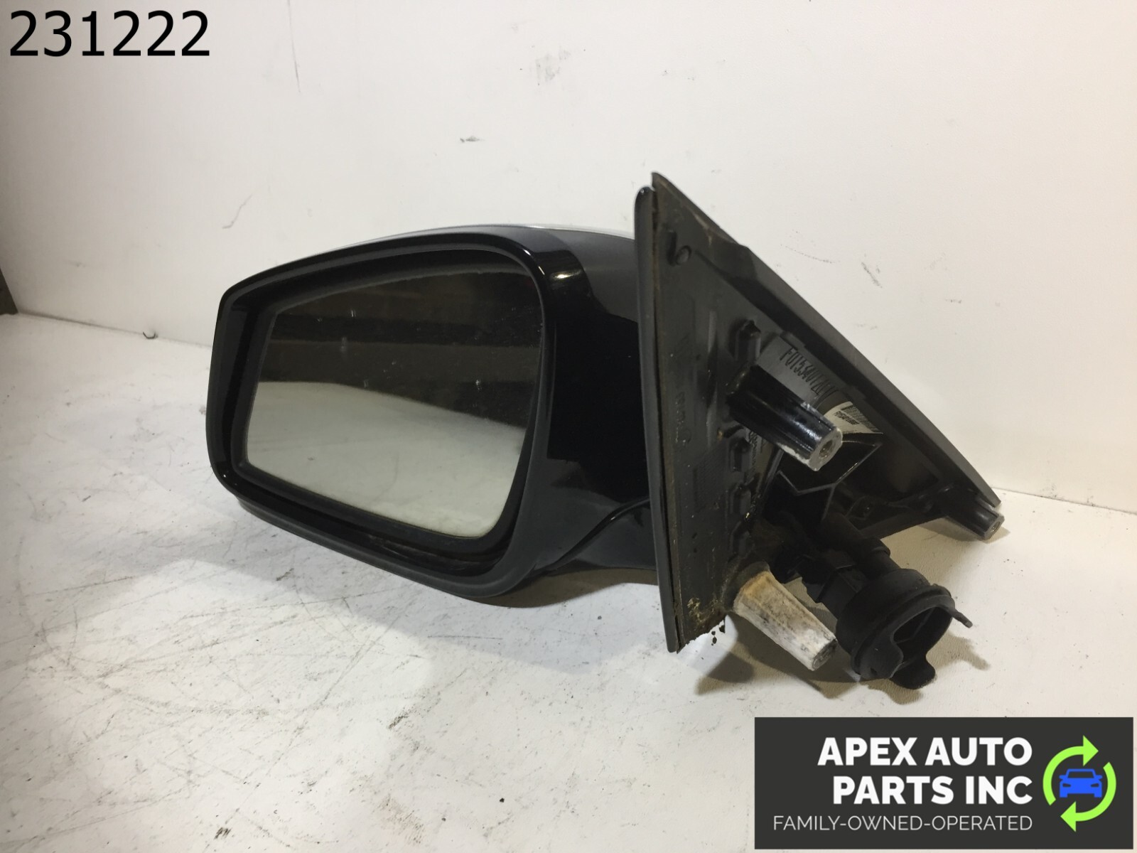 OEM 2011 BMW 550i FRONT LEFT DOOR SIDE VIEW EXTERIOR HEATED AUTO DIP MIRROR - Image 4