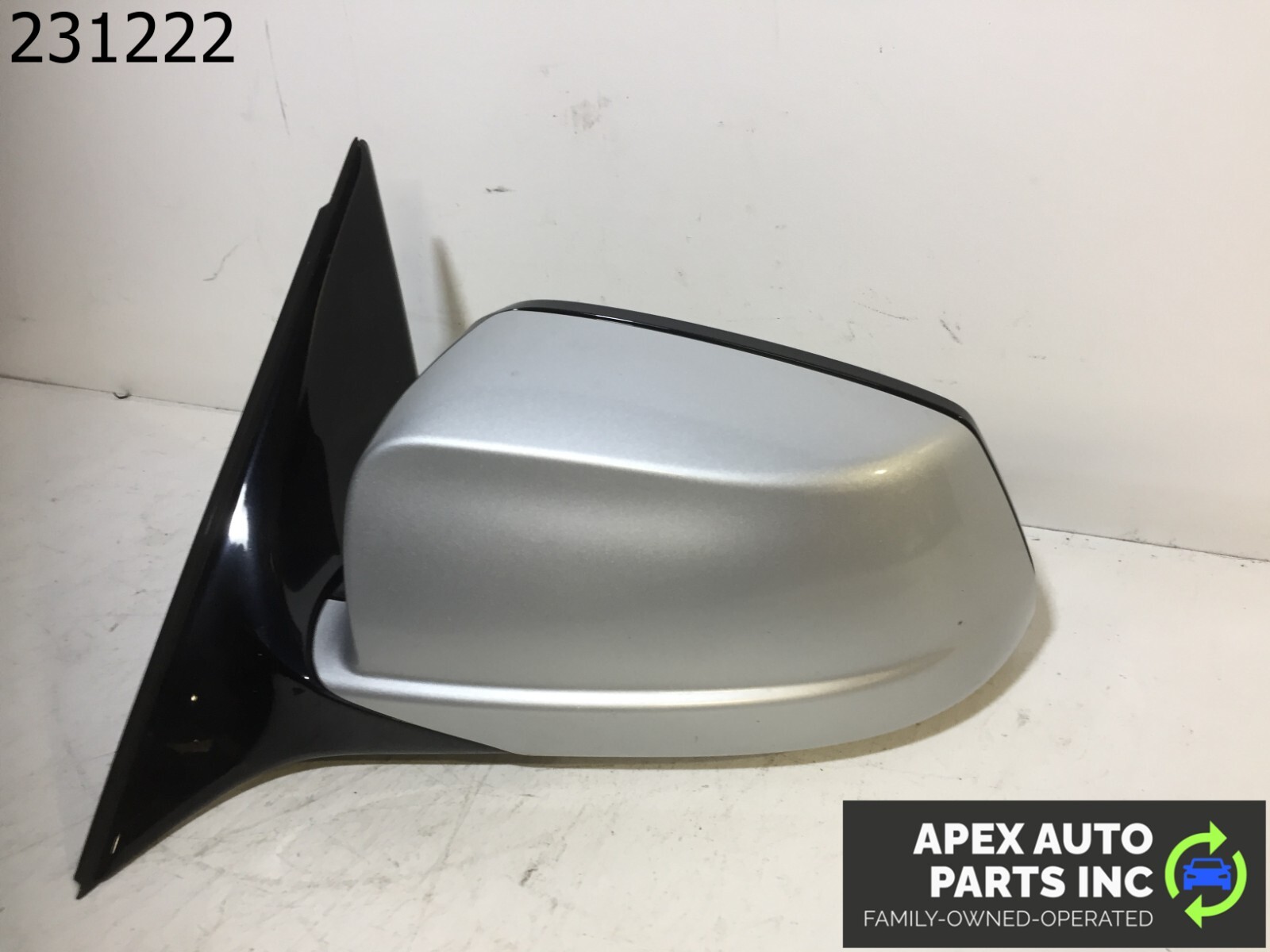 OEM 2011 BMW 550i FRONT LEFT DOOR SIDE VIEW EXTERIOR HEATED AUTO DIP MIRROR - Image 7