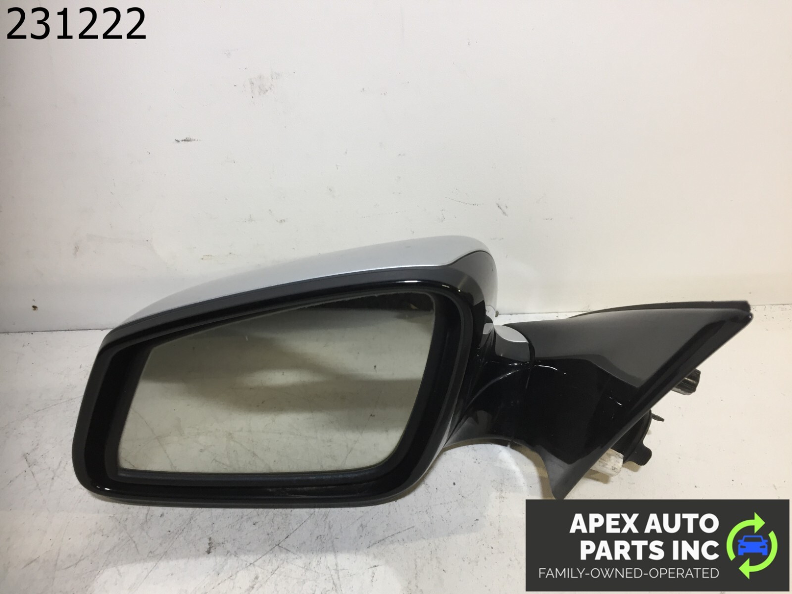 OEM 2011 BMW 550i FRONT LEFT DOOR SIDE VIEW EXTERIOR HEATED AUTO DIP MIRROR