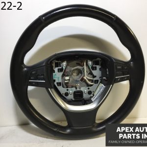 OEM 2011 BMW 550i LEATHER STEERING WHEEL NON HEATED