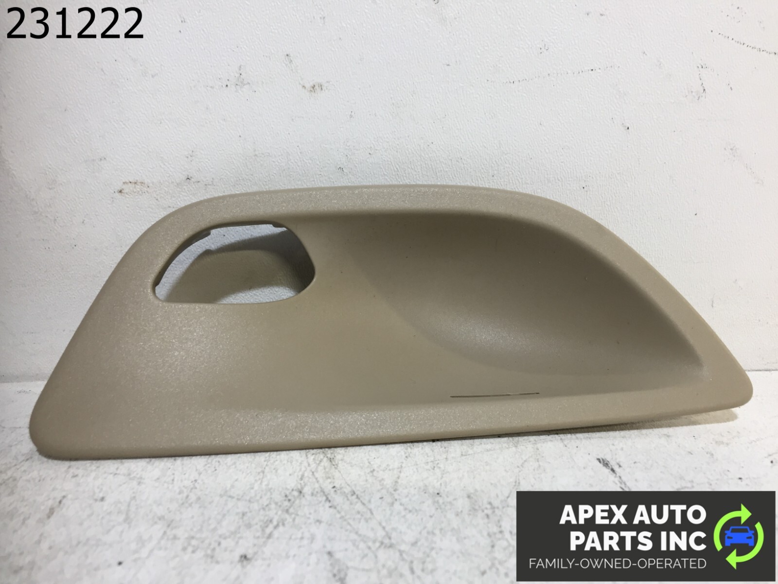 OEM 2011 BMW 550i Rear Right Interior Door Handle Insert TRIM