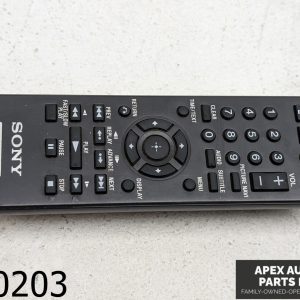 OEM 2011 Cadillac Escalade 6.2L SONY DVD Player Remote Control