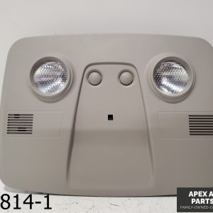 OEM 2011 Chevrolet Traverse 3.6L GRAY OVERHEAD ROOF CONSOLE