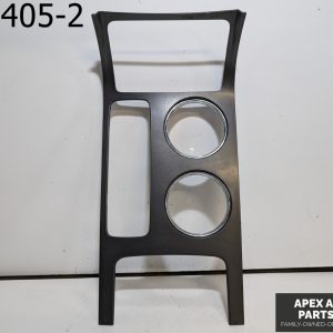 OEM 2011 Chevy Traverse 3.6L CUPHOLDER CUP HOLDER SHIFTER TRIM BEZEL BLACK