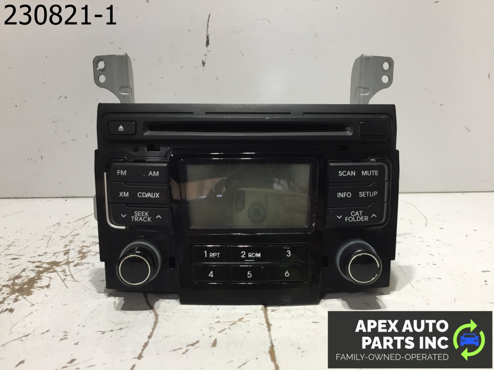 OEM 2011 Hyundai Sonata Radio Stereo Head Deck CD Disc Player AM FM
