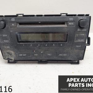 OEM 2011 Toyota Prius 1.8L Stereo CD Player FM/AM Radio