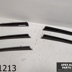 OEM 2012 Audi Q5 2.0L RIGHT LEFT FRONT REAR DOOR WOOD TRIM PANEL