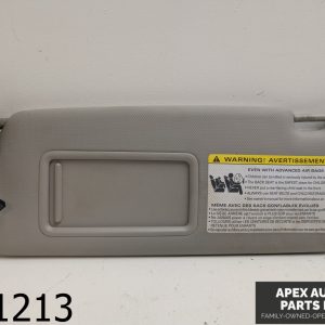 OEM 2012 Audi Q5 2.0L Right SUN Visor / Mirror