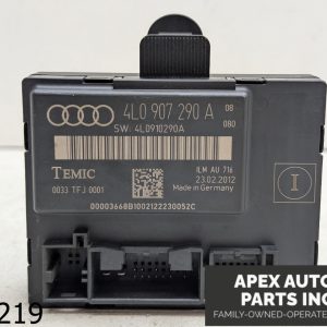 OEM 2012 Audi Q7 3.0L Comfort Control Module Access Computer