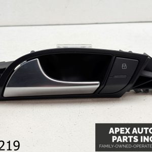 OEM 2012 Audi Q7 3.0L REAR LEFT DRIVER SIDE DOOR INTERIOR PULL OPENING HANDLE