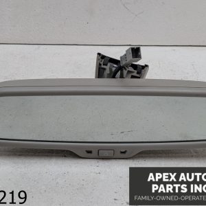 OEM 2012 Audi Q7 3.0L REAR VIEW Mirror W/ AUTO DIM / Compass