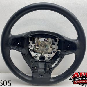 OEM 2012 BMW 528i 2.0L Steering Wheel Black LEATHER
