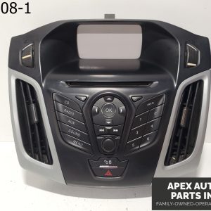 OEM 2012 Ford Focus 2L radio bezel dash trim w/ navigation GPS grey