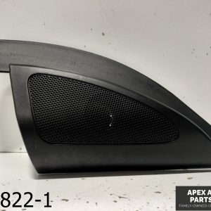 OEM 2012 Hyundai Tucson 2.4L RIGHT INTERIOR DOOR MIRROR TRIM BLACK SPEAKER