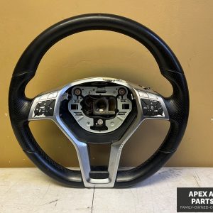OEM 2012 Mercedes C250 1.8L AMG Sport Steering Wheel Flat Bottom