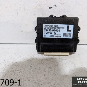 OEM 2013-2015 Toyota Avalon 3.5 FRONT LEFT SIDE OUTER MIRROR CONTROL MODULE UNIT