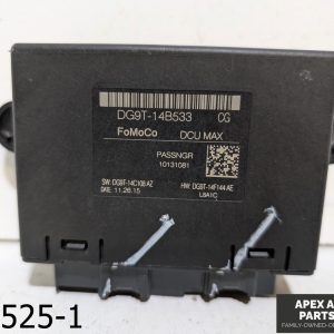 OEM 2013-2016 Ford Fusion 2.0L FRONT RIGHT SIDE DOOR CONTROL MODULE DG9T14B531ED