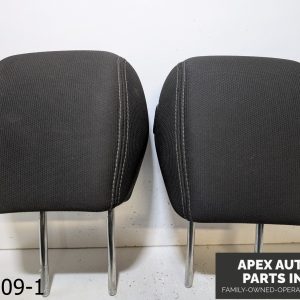 OEM 2013-2017 Chevrolet Traverse 3.6L Front L or R Headrest Black Cloth Set