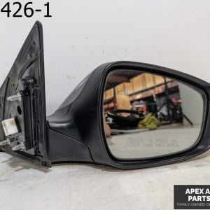 OEM 2013 Hyundai Elantra 1.8L Gray Passenger Side View Door Mirror Power
