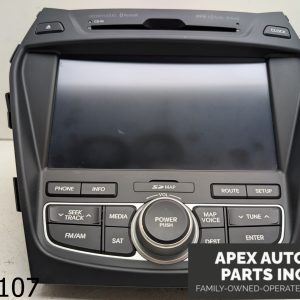 OEM 2013 Hyundai Santa Fe 2.4L Gps Navigation Radio Cd 96560-4Z1004X