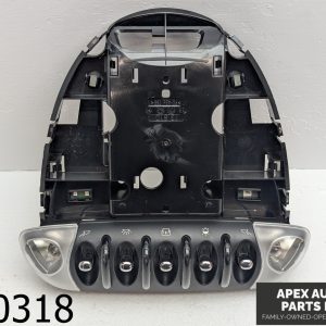 OEM 2013 Mini Cooper Countryman 1.6L Roof Switch Panel with Sunroof