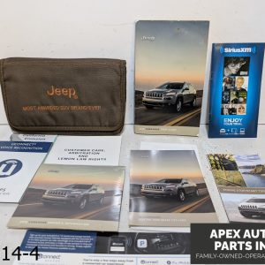 OEM 2014-2018 Jeep Cherokee 2.4L owners manual