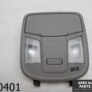 OEM 2014 Kia Optima Hybrid 2.4L Front Overhead Console Roof Dome Light Map Beige