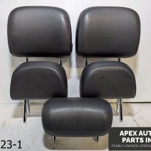 OEM 2015-2016 AUDI A3 1.8L SEAT LEFT CENTER RIGHT HEADREST SET-5