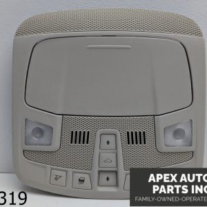 OEM 2015 Ford Fusion 2.0L Overhead Roof Console sunroof Voice Recognition Sync