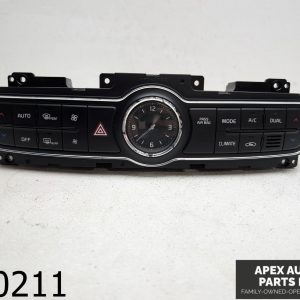 OEM 2015 Kia Cadenza 3.3L  AC Heater Climate Control Unit
