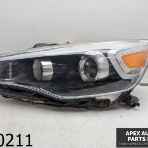 OEM 2015 Kia Cadenza 3.3L LH Driver Headlight Lamp