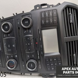 OEM 2016-2017 Ford Explorer 3.5L  Audio Climate Control Panel
