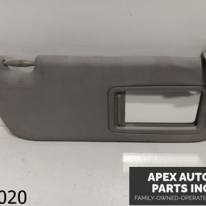 OEM 2016 Toyota Yaris Hatchback 1.5L Passenger Right Side Sun Visor Gray Vinyl