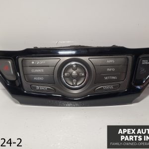 OEM 2017-2020 Nissan Pathfinder 3.5L DASH RADIO SCREEN CONTROL PANEL NAV BLACK