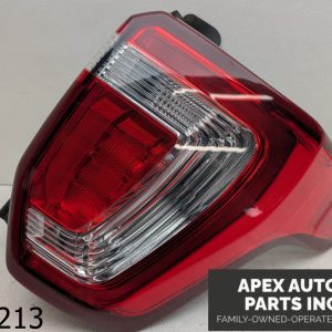 OEM 2017 Ford Explorer 3.5L Passenger Tail Light Black Out Lens Sport
