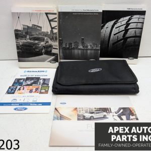 OEM 2017 Ford Fusion 1.5L CASE OWNERS MANUAL OPERATORS GUIDE USER GUIDE