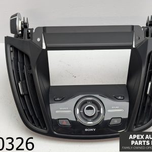 OEM 2019 Ford Escape 2.0L Radio Climate Control Trim Bezel & Vents