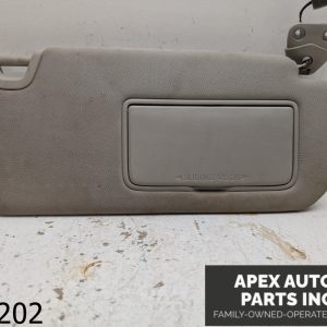 OEM 2023 Nissan Altima 2.5L RH Passenger Sun Visor Gray