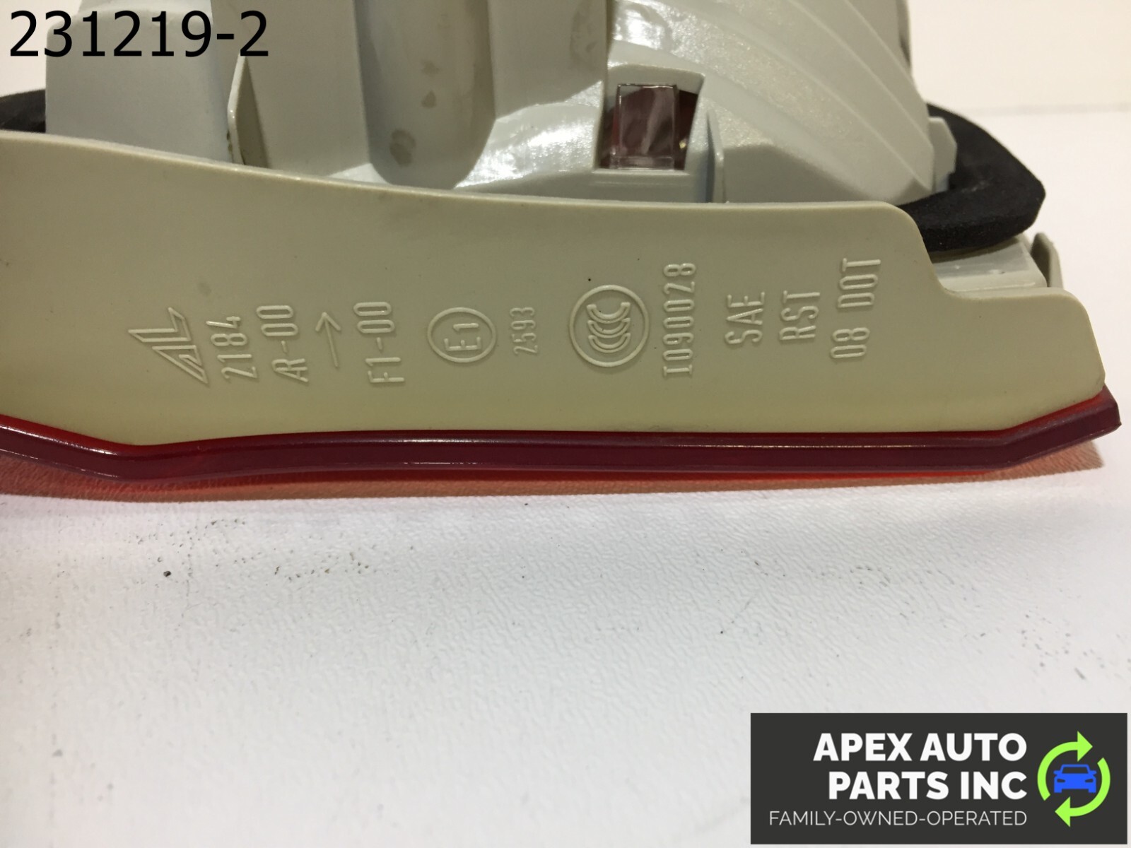 OEM BMW 328i 2009 Rear Right Passenger Side Inner Trunk Lid Tail Light - Image 8