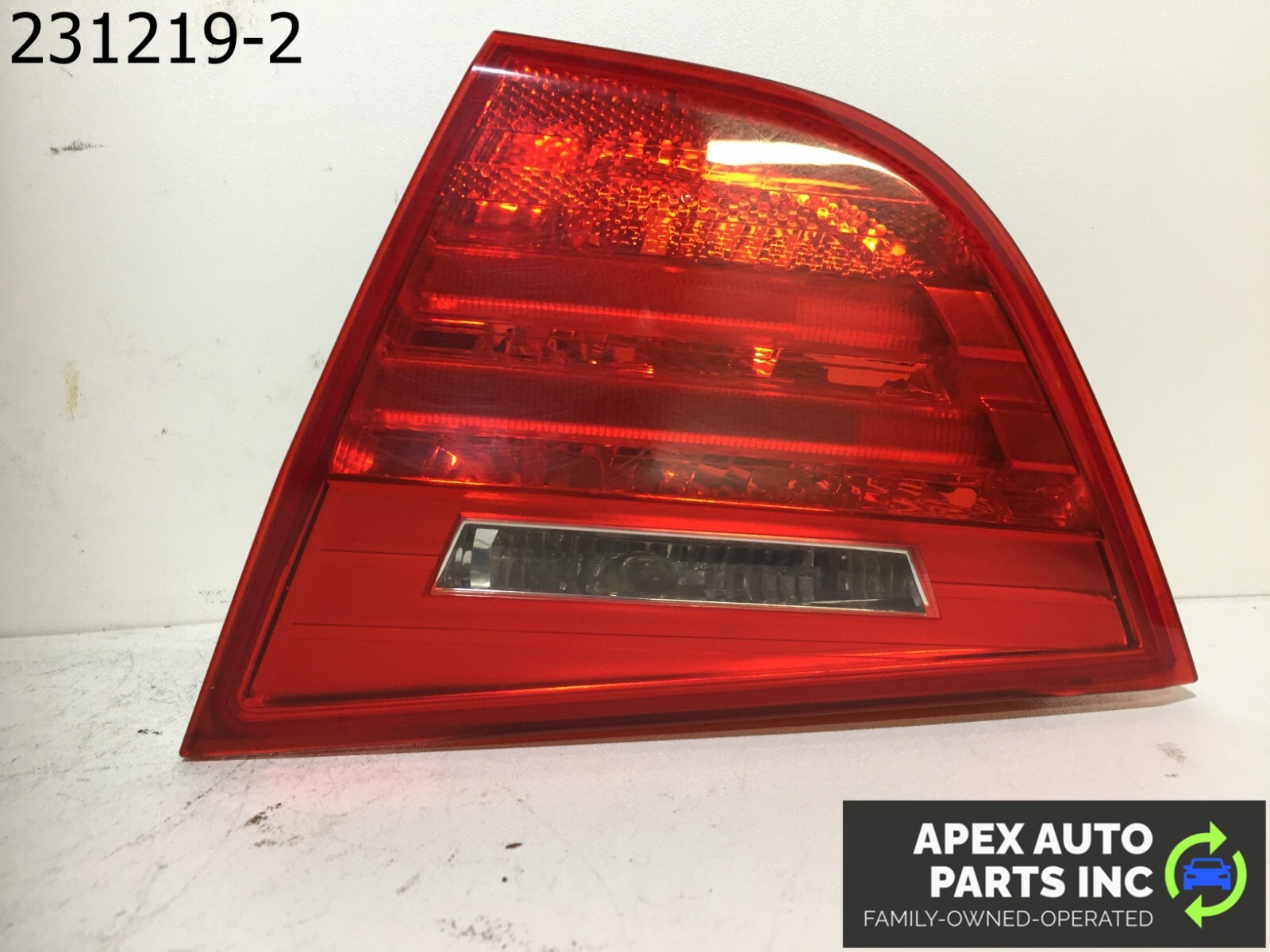 OEM BMW 328i 2009 Rear Right Passenger Side Inner Trunk Lid Tail Light