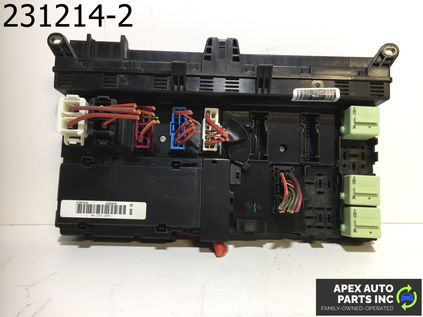 OEM BMW X5 2006 Fuse Relay Dash Junction Box Interior