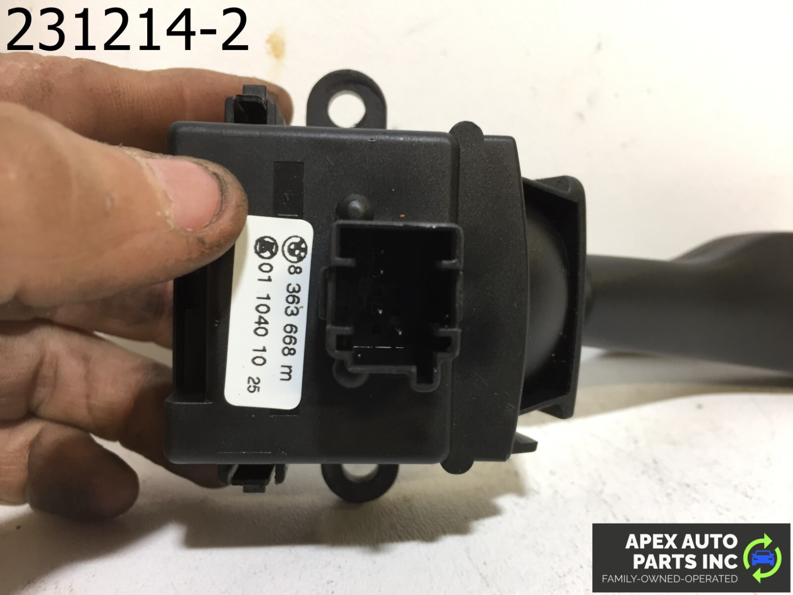 OEM BMW X5 2006 STEERING COLUMN TURN LIGHT CONTROL SWITCH LEVER 8363668 - Image 8