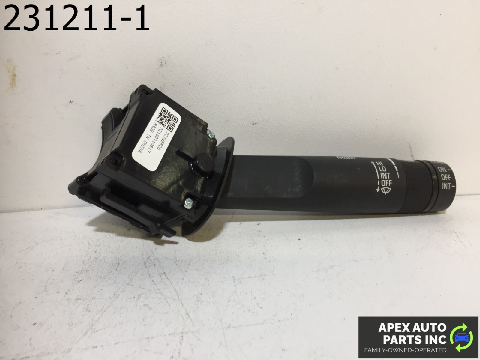 OEM GMC Terrain 2014 WINDSHIELD WIPER CONTROL SWITCH MULTIFUNCTION LEVER